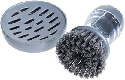 Soap Dispensing Palm Brush Set